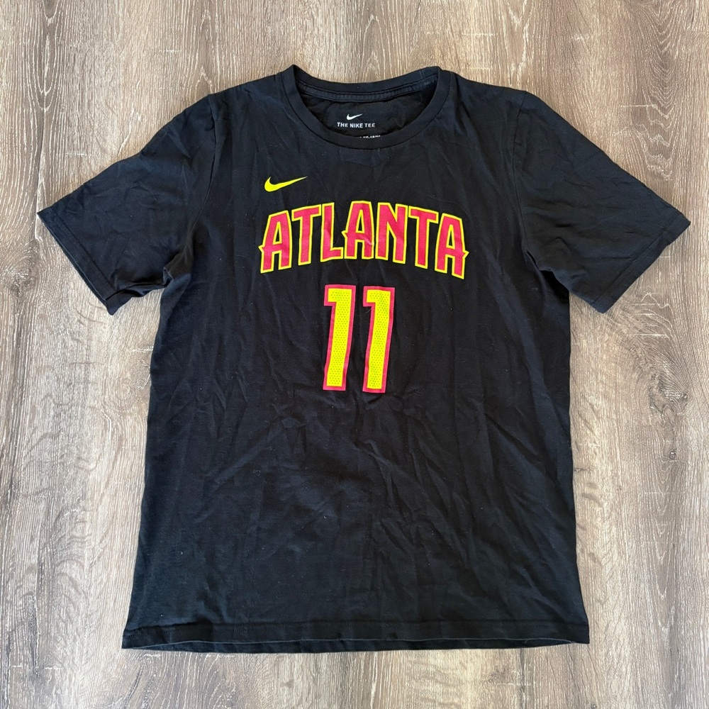 Nike Atlanta Hawks Trae Young Black Athletic Tee
